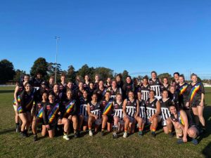 Westmeadows Football Club celebrates pride round