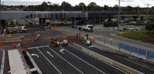 Mernda road works continue