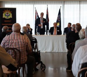 Minister visits local RSL