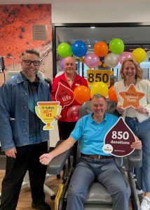 850 donations for Murray