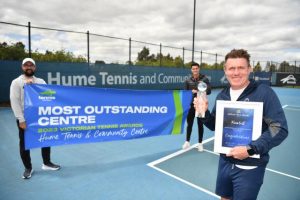 Tennis centre hits an ace