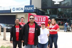 Ikon workers take a stand