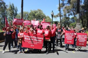 Cleaners dirty over contracts