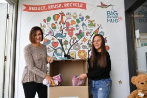 Sleepwear and underwear donations for children