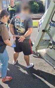 Man charged after armed robbery