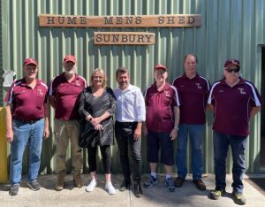 Funding for Hume men’s sheds