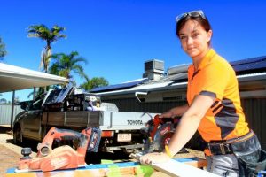 Empowering women apprentices in male dominated roles