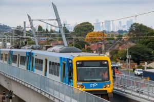 Mernda line back in full flight