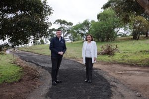 New trails open up Quarry Hills Parkland