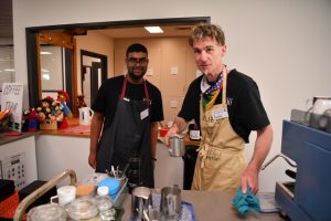 The coffee cart making a difference