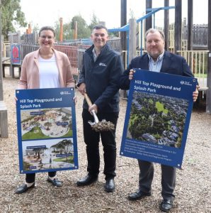 First sod turned at new splash park