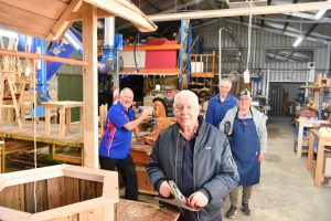 A week to get men in the shed