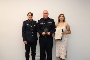 Award for dedicated cop