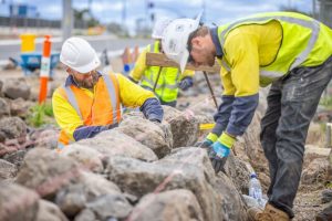 Historic walls rebuilt