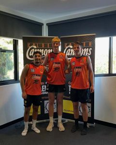 Aberfeldie teammates named Cannons co-captains