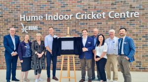 Indoor cricket centre opens