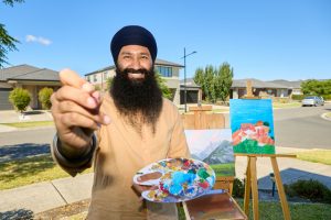 Connecting through art