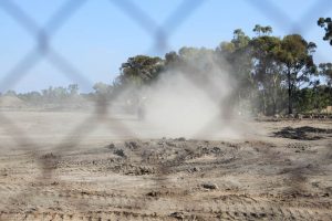 Residents dirty on dust issue
