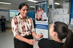 Northern Health urges staff and community to roll up their sleeves against the flu