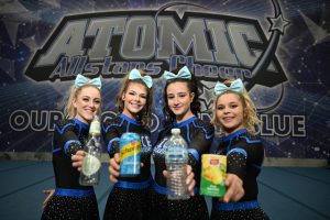 Turning drink bottles into bows