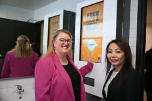 Free pads and tampons at more venues