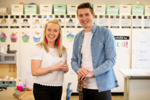 Tiger tunes and classroom croons: Pevan and Sarah hit the stage