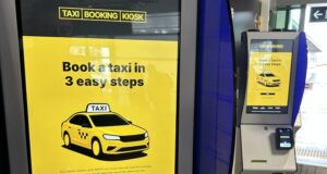 Airport to trial fixed-price taxi kiosks