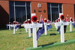 Crosses for those who sacrificed