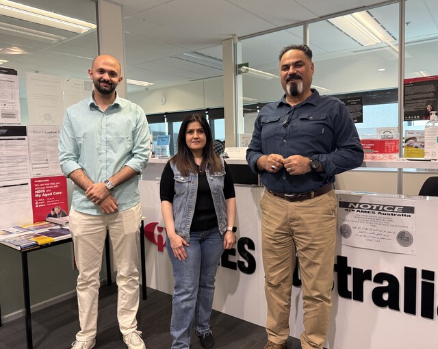 Migrants helping others build new lives