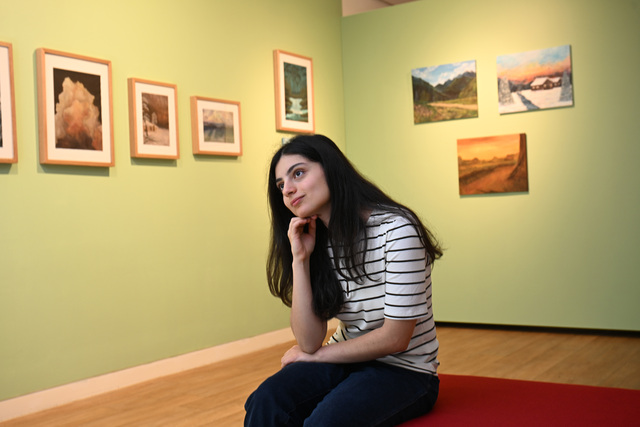 Teenage artist reimagines mother nature