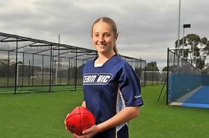 Jessica Fitzgerald takes her football skills to a national level