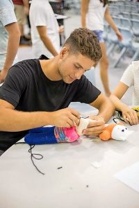 St Monica’s College students lend a hand to help local charities