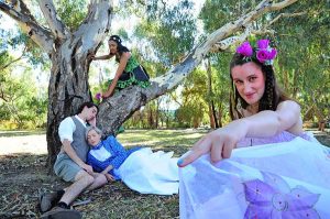 Shakespeare in the park at Redleap Reserve