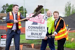 Work on track for Mernda rail extension