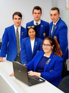 St Monica’s College students promoting social cohesion