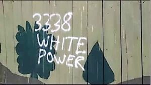 Graffiti shocks
suburb