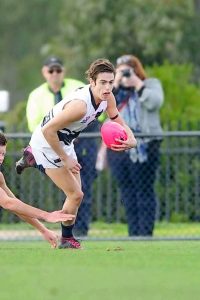 Patrick Naish prepares to live the AFL dream