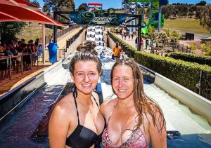 Crowds beat the heat at Funfields