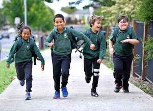 Walking leads to less congestion around Epping Views Primary School