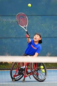 Sunbury youngster thrives on tennis learning curve