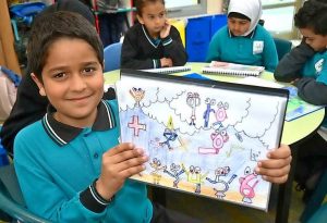 Story hub helps build creativity at Meadows Primary School