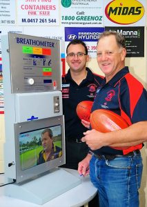 Footy club tackles booze and drugs