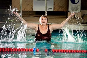 You’re ever too old to learn to swim