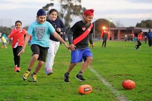 Essendon Bombers embrace India