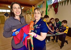 Design a scarf for new Scout group