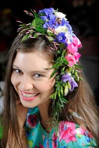 Flower crowns all the rage for spring racing